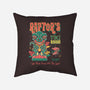 Raptor Tiki Room-None-Non-Removable Cover w Insert-Throw Pillow-Nemons