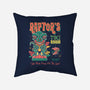 Raptor Tiki Room-None-Non-Removable Cover w Insert-Throw Pillow-Nemons