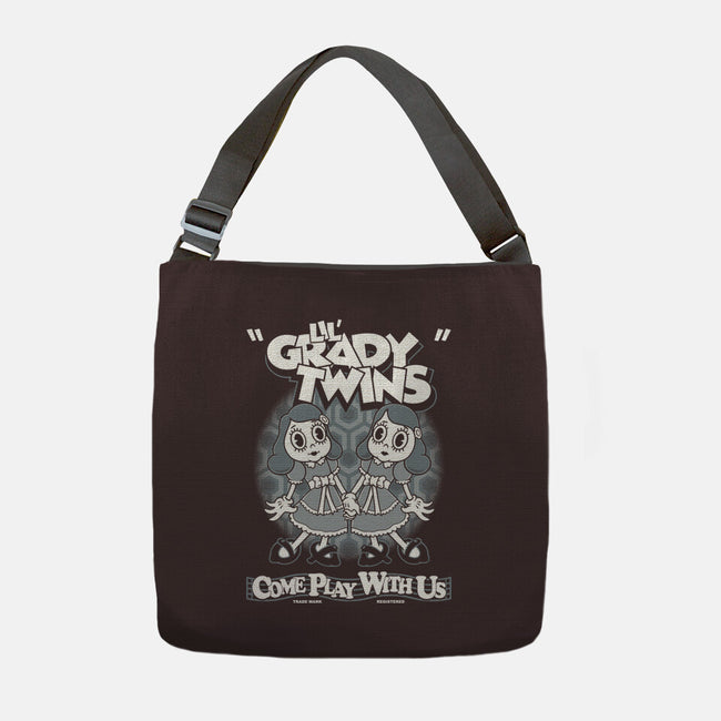 Lil' Grady Twins-None-Adjustable Tote-Bag-Nemons