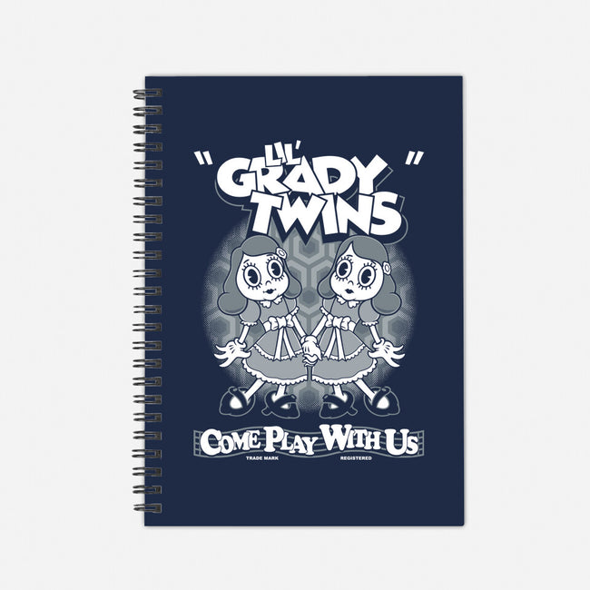 Lil' Grady Twins-None-Dot Grid-Notebook-Nemons