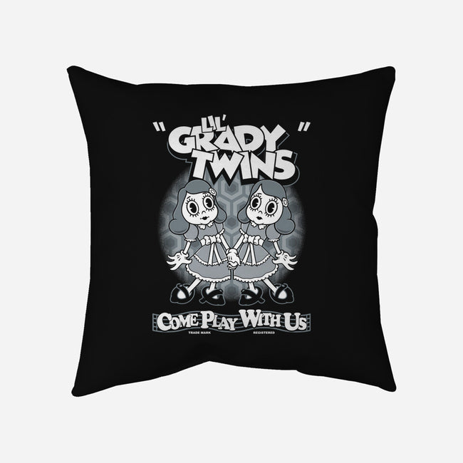 Lil' Grady Twins-None-Removable Cover-Throw Pillow-Nemons