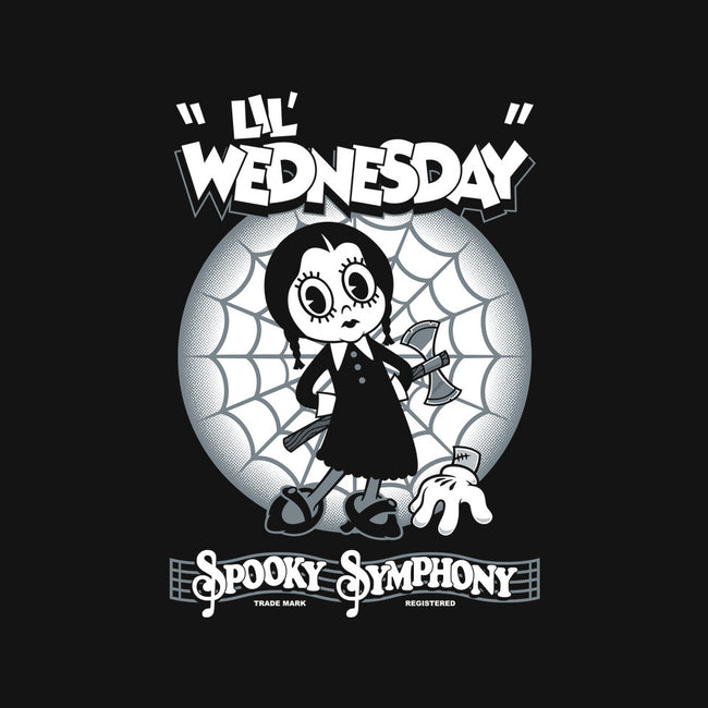 Lil' Wednesday-Womens-V-Neck-Tee-Nemons