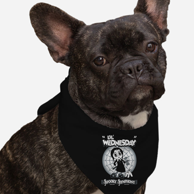 Lil' Wednesday-Dog-Bandana-Pet Collar-Nemons