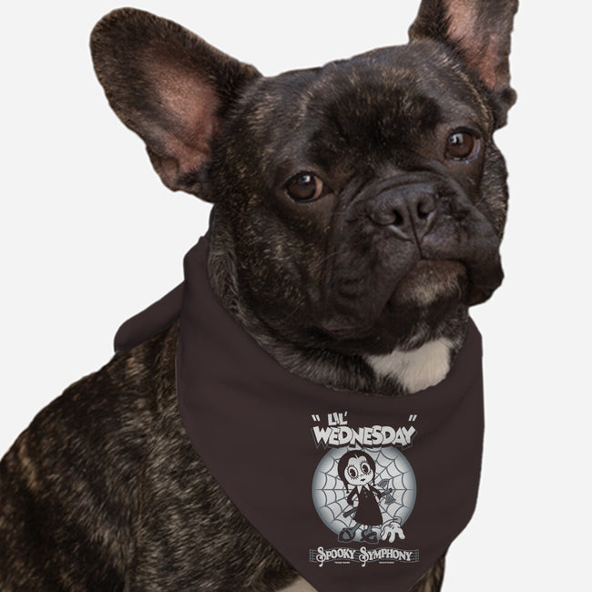 Lil' Wednesday-Dog-Bandana-Pet Collar-Nemons