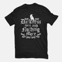 Darkness There-Womens-Fitted-Tee-Nemons