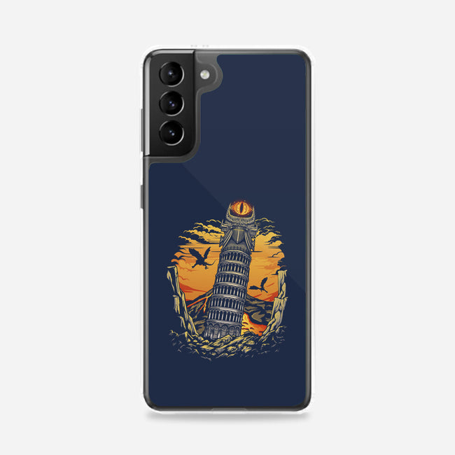 Leaning Dark Tower-Samsung-Snap-Phone Case-Olipop