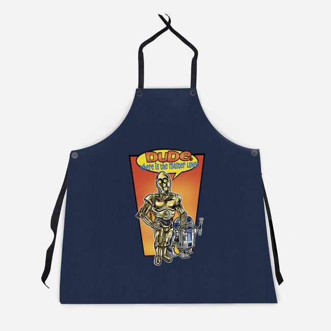 Where Is The Master Luke-Unisex-Kitchen-Apron-zascanauta