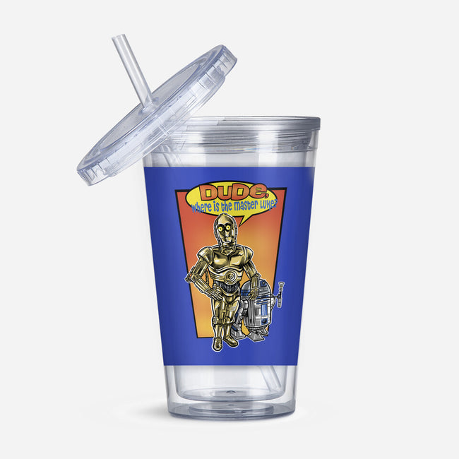 Where Is The Master Luke-None-Acrylic Tumbler-Drinkware-zascanauta