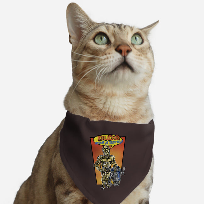 Where Is The Master Luke-Cat-Adjustable-Pet Collar-zascanauta