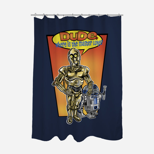 Where Is The Master Luke-None-Polyester-Shower Curtain-zascanauta