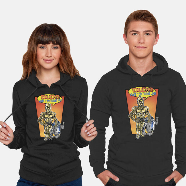 Where Is The Master Luke-Unisex-Pullover-Sweatshirt-zascanauta