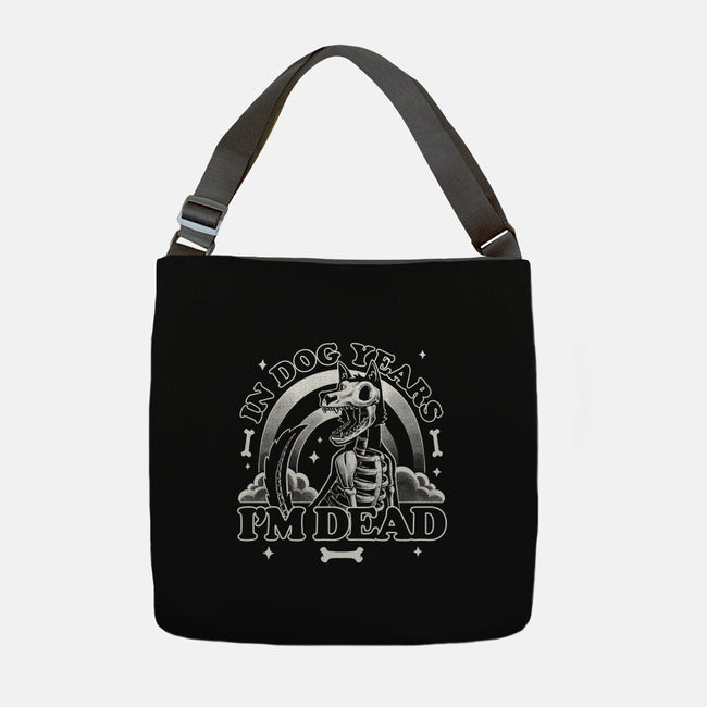 Dead In Dog Years-None-Adjustable Tote-Bag-Studio Mootant