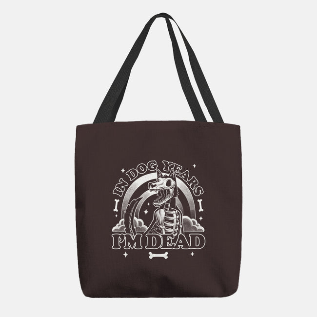 Dead In Dog Years-None-Basic Tote-Bag-Studio Mootant