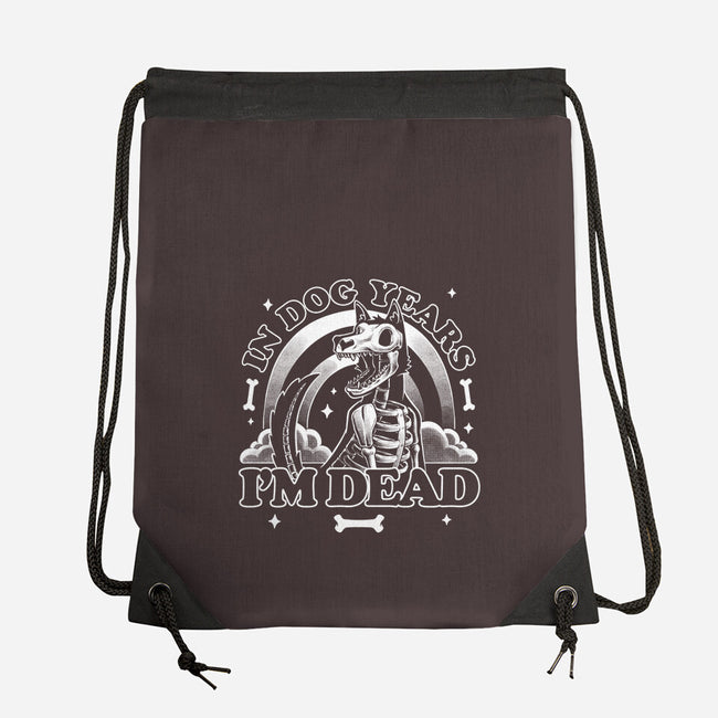 Dead In Dog Years-None-Drawstring-Bag-Studio Mootant