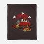 Snoopy Dark Souls-None-Fleece-Blanket-Studio Mootant