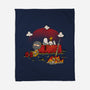 Snoopy Dark Souls-None-Fleece-Blanket-Studio Mootant