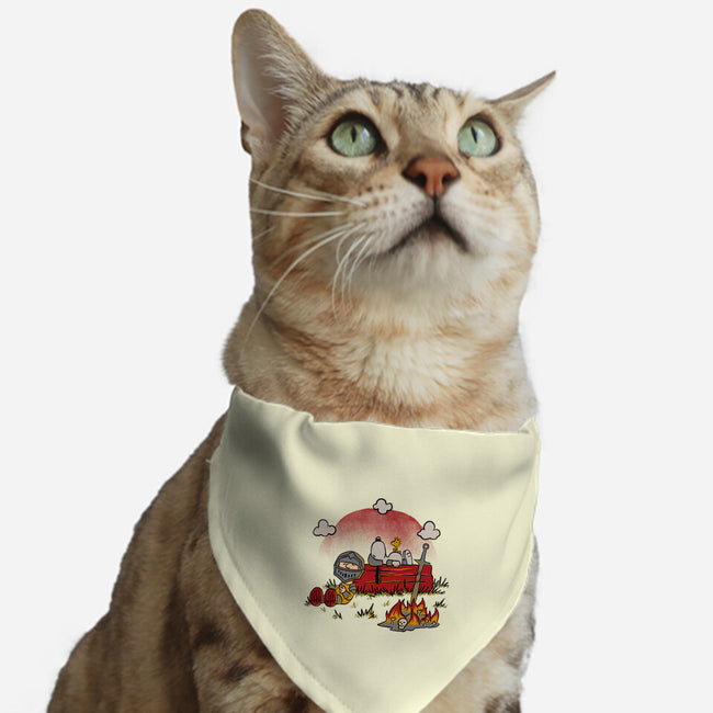 Snoopy Dark Souls-Cat-Adjustable-Pet Collar-Studio Mootant