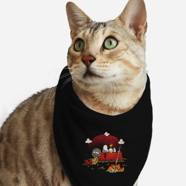 Snoopy Dark Souls-Cat-Bandana-Pet Collar-Studio Mootant