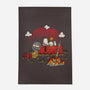 Snoopy Dark Souls-None-Outdoor-Rug-Studio Mootant