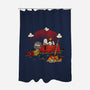 Snoopy Dark Souls-None-Polyester-Shower Curtain-Studio Mootant