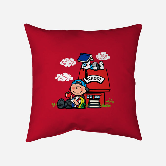 School Nuts-None-Non-Removable Cover w Insert-Throw Pillow-Boggs Nicolas