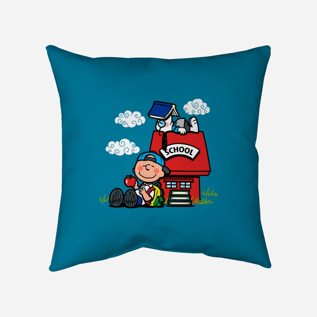 School Nuts-None-Non-Removable Cover w Insert-Throw Pillow-Boggs Nicolas