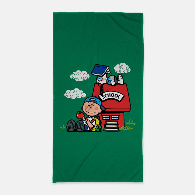 School Nuts-None-Beach-Towel-Boggs Nicolas