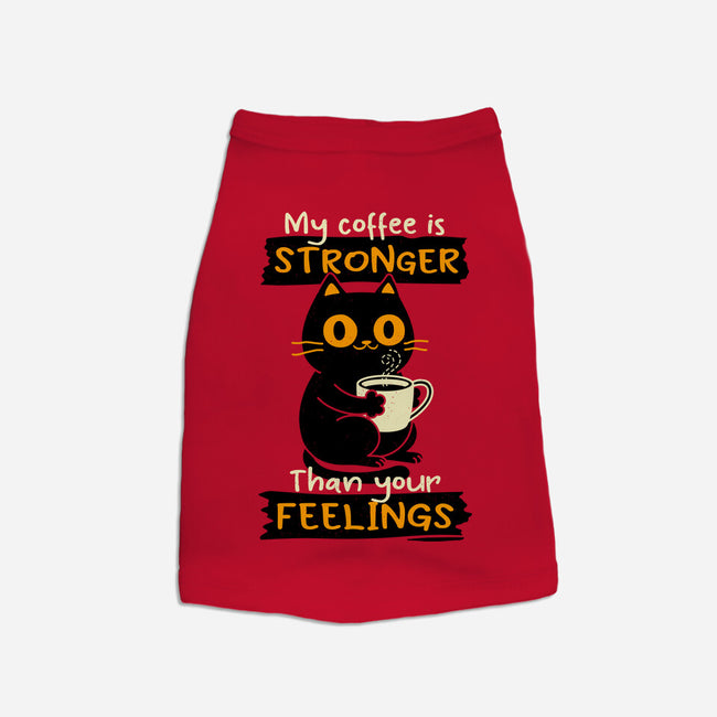 Stronger Than Your Feelings-Cat-Basic-Pet Tank-Xentee