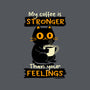 Stronger Than Your Feelings-Womens-Fitted-Tee-Xentee