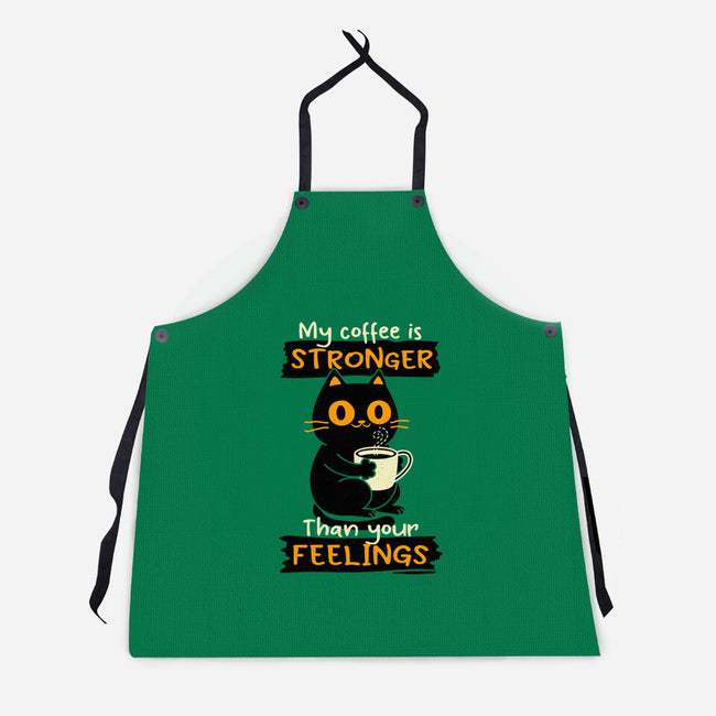 Stronger Than Your Feelings-Unisex-Kitchen-Apron-Xentee