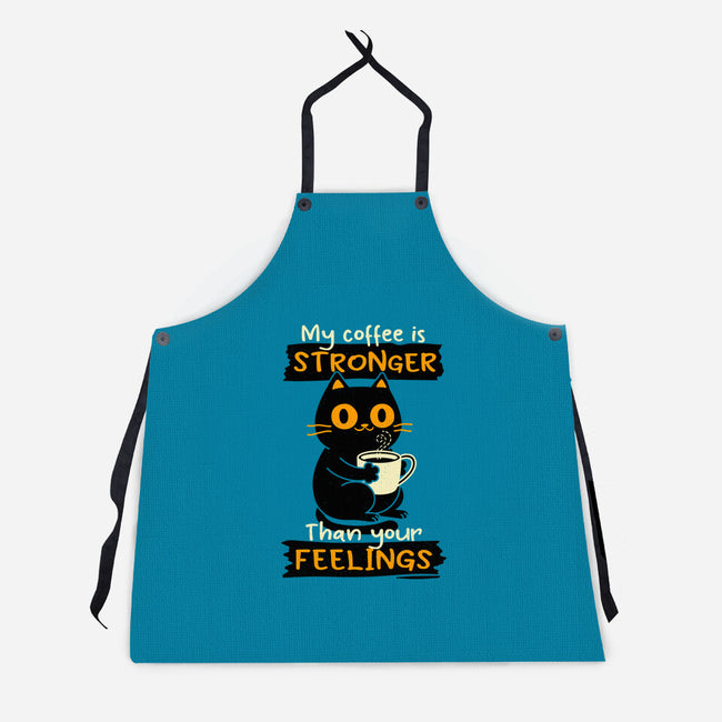 Stronger Than Your Feelings-Unisex-Kitchen-Apron-Xentee