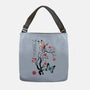 Two Butterflies Sumi-e-None-Adjustable Tote-Bag-DrMonekers