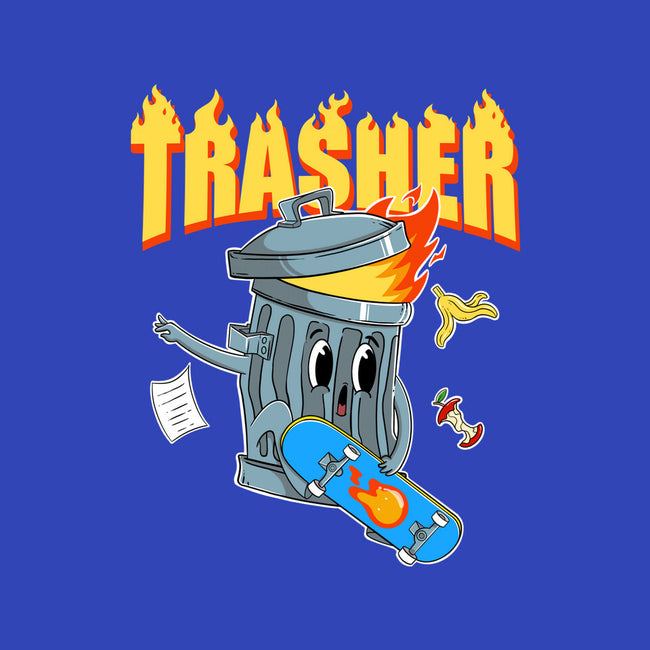 Trasher Skater-Womens-Racerback-Tank-Tri haryadi