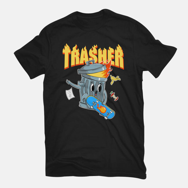 Trasher Skater-Unisex-Basic-Tee-Tri haryadi