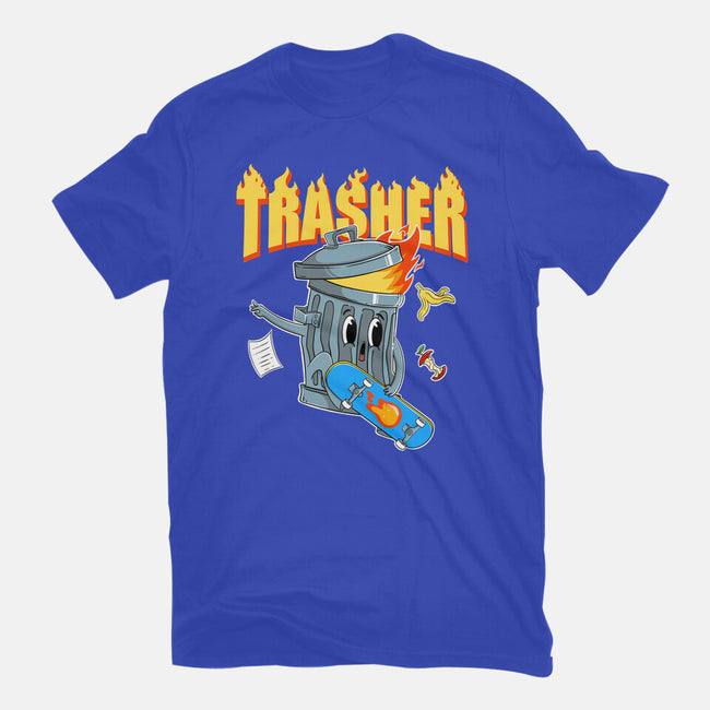 Trasher Skater-Unisex-Basic-Tee-Tri haryadi