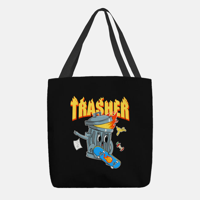 Trasher Skater-None-Basic Tote-Bag-Tri haryadi