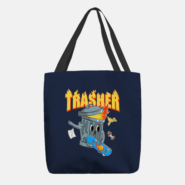 Trasher Skater-None-Basic Tote-Bag-Tri haryadi