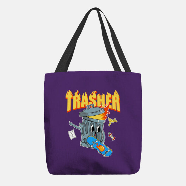 Trasher Skater-None-Basic Tote-Bag-Tri haryadi