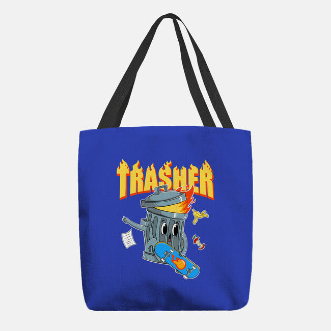 Trasher Skater-None-Basic Tote-Bag-Tri haryadi