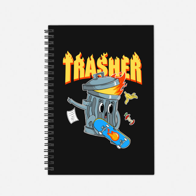 Trasher Skater-None-Dot Grid-Notebook-Tri haryadi
