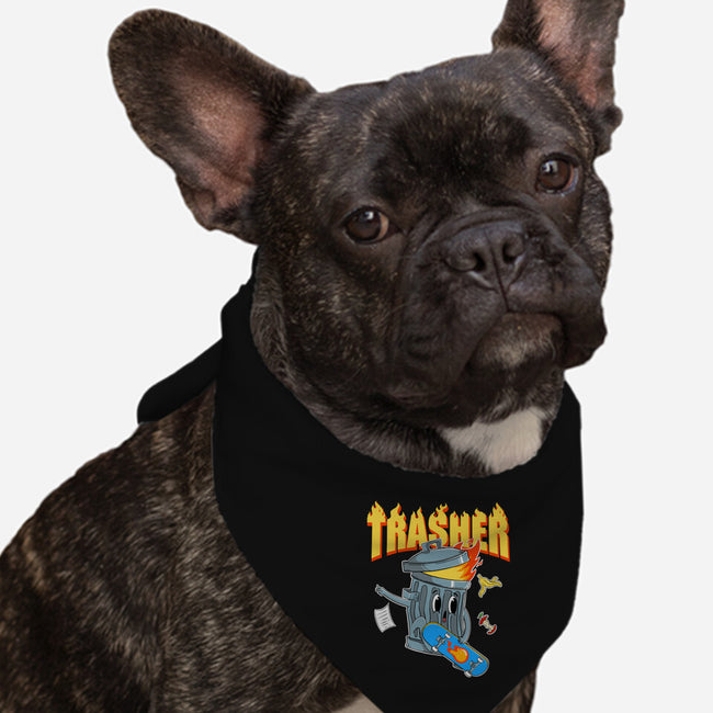 Trasher Skater-Dog-Bandana-Pet Collar-Tri haryadi