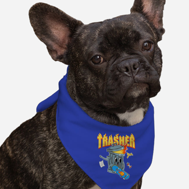 Trasher Skater-Dog-Bandana-Pet Collar-Tri haryadi