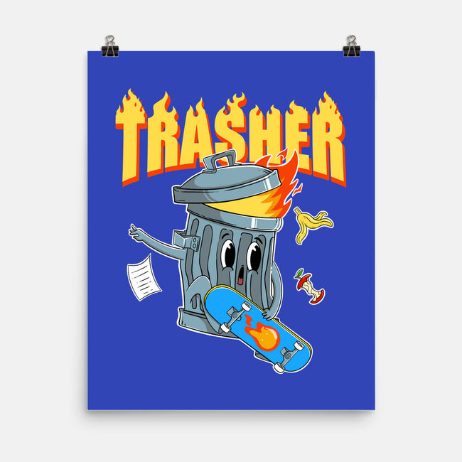 Trasher Skater-None-Matte-Poster-Tri haryadi