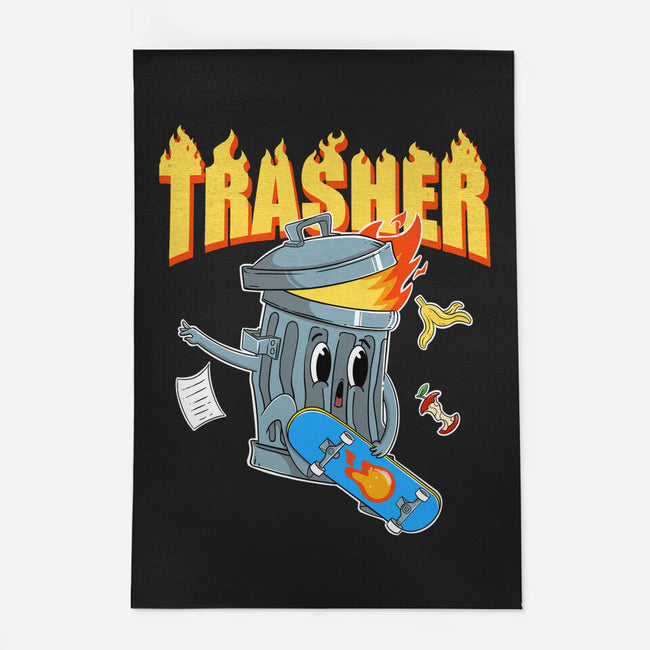 Trasher Skater-None-Indoor-Rug-Tri haryadi