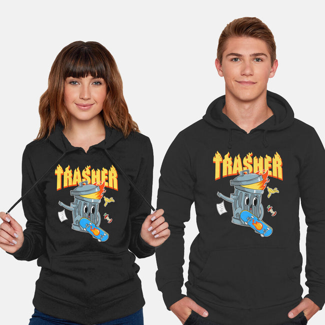 Trasher Skater-Unisex-Pullover-Sweatshirt-Tri haryadi