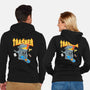 Trasher Skater-Unisex-Zip-Up-Sweatshirt-Tri haryadi