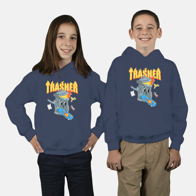 Trasher Skater-Youth-Pullover-Sweatshirt-Tri haryadi