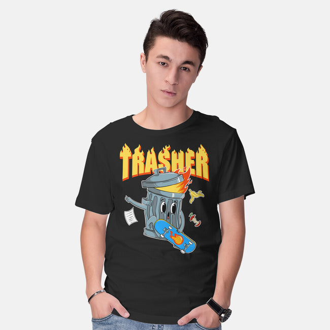 Trasher Skater-Mens-Basic-Tee-Tri haryadi