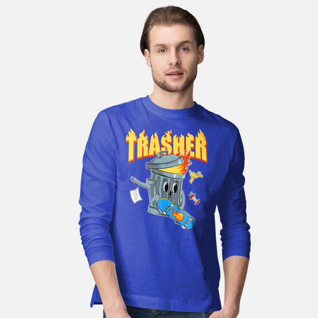 Trasher Skater-Mens-Long Sleeved-Tee-Tri haryadi