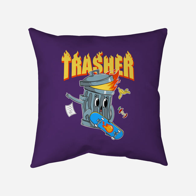 Trasher Skater-None-Non-Removable Cover w Insert-Throw Pillow-Tri haryadi